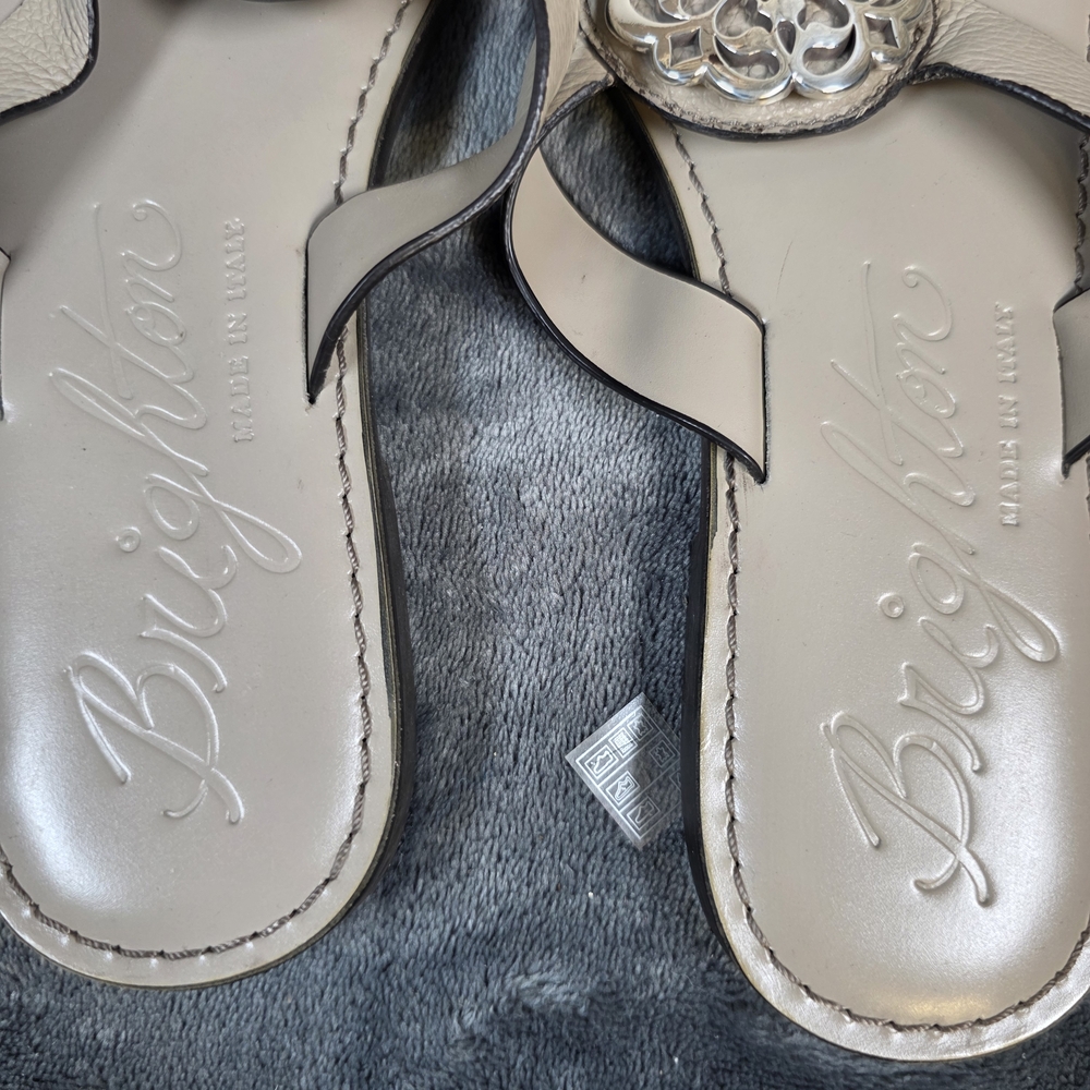 Brighton Alice Womens Sandals. Grey Sz 8.5 - Picture 7 of 11
